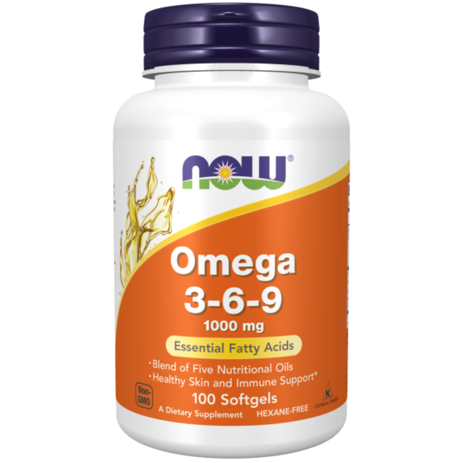 Now Omega 369 1000mg Caps 100's